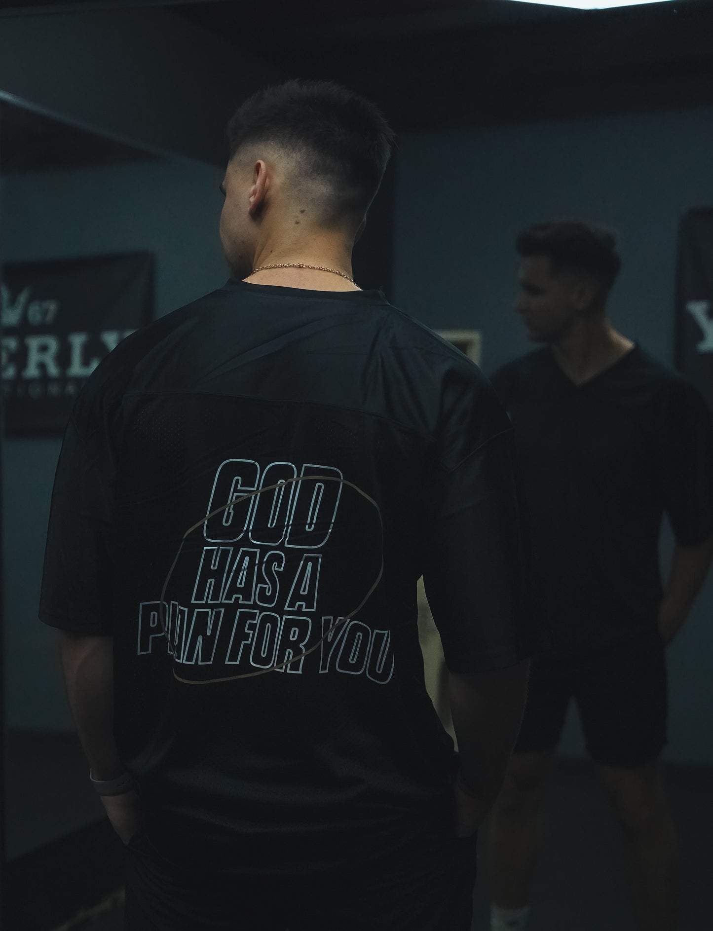 "God Has A Plan For You" Authentic Athletics Premium Mesh Jersey