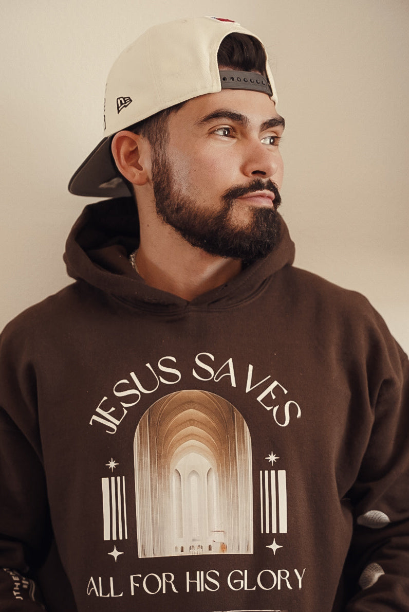 "JESUS SAVES" Unisex Premium Hoodie