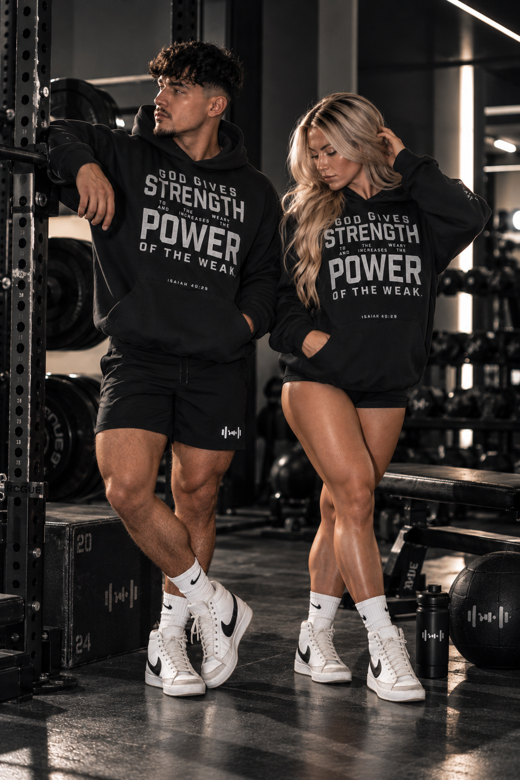 “STRENGTH & POWER” Unisex Premium Hoodie