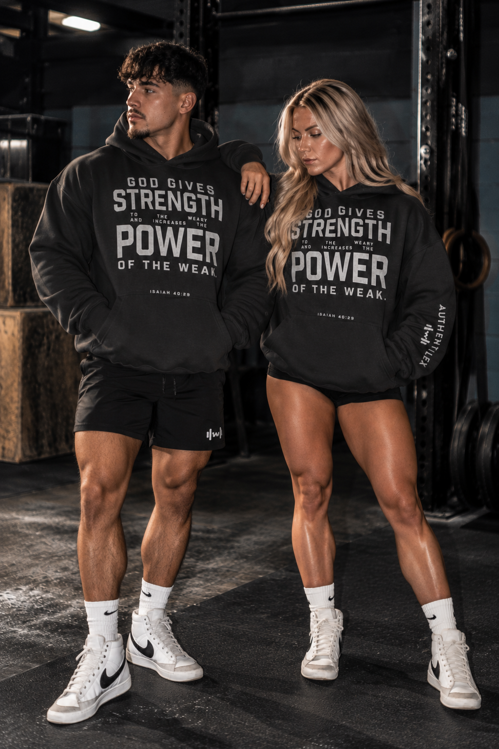 “STRENGTH & POWER” Unisex Premium Hoodie