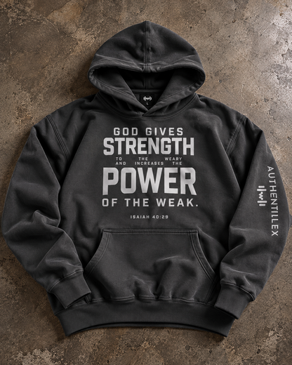 “STRENGTH & POWER” Unisex Premium Hoodie