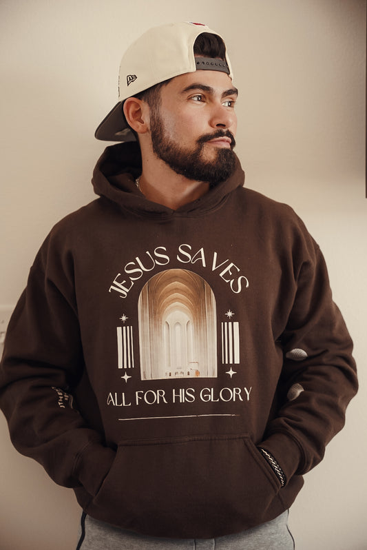 "JESUS SAVES" Unisex Premium Hoodie