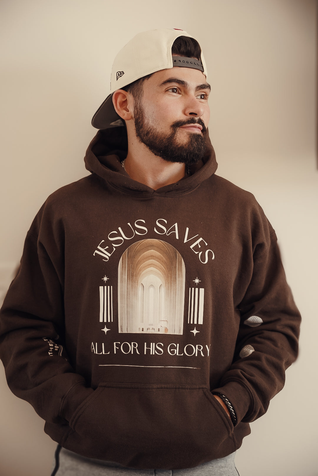 "JESUS SAVES" Unisex Premium Hoodie