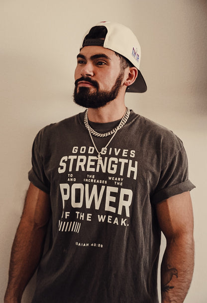 "STRENGTH AND POWER" Unisex Premium T-shirt/Pump Cover