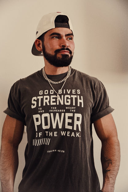 "STRENGTH AND POWER" Unisex Premium T-shirt/Pump Cover