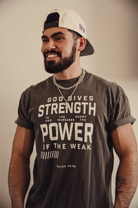 "STRENGTH AND POWER" Unisex Premium T-shirt/Pump Cover
