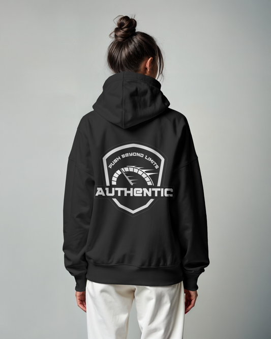 Authentilex Women's Premium "PUSH BEYOND LIMITS" Hoodie