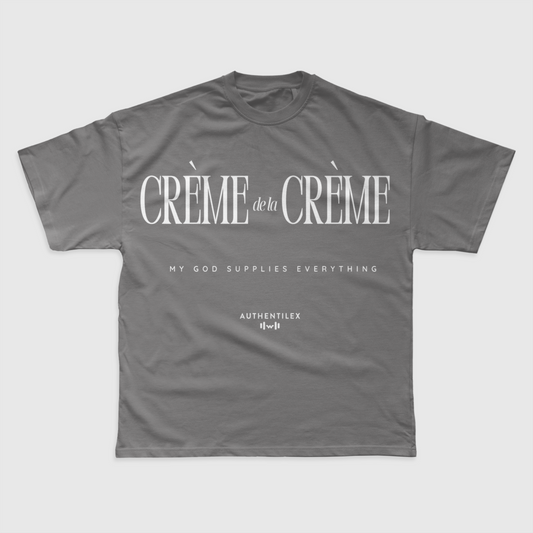Authentilex " Creme De La Creme" Unisex Premium Pump Cover/T-shirt