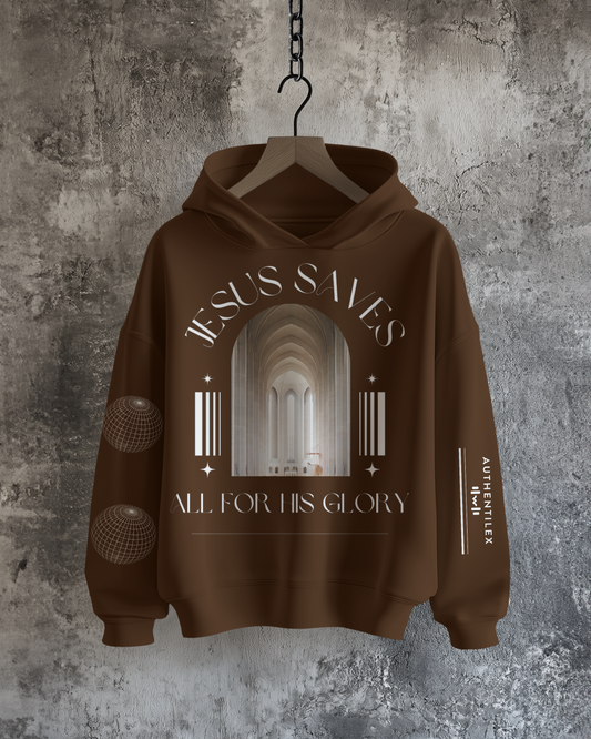 "JESUS SAVES" Unisex Premium Hoodie