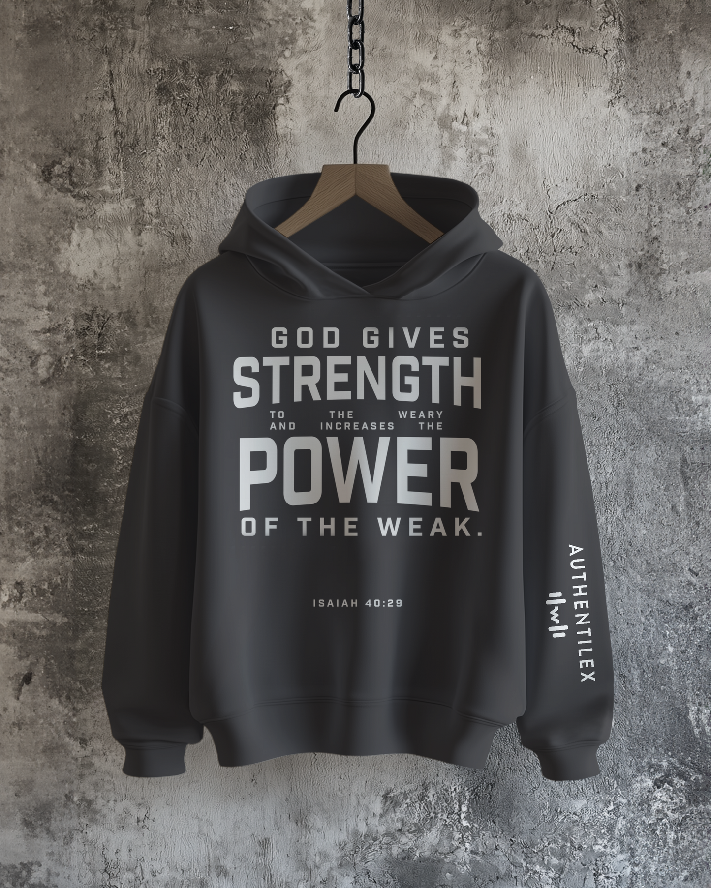 “STRENGTH & POWER” Unisex Premium Hoodie