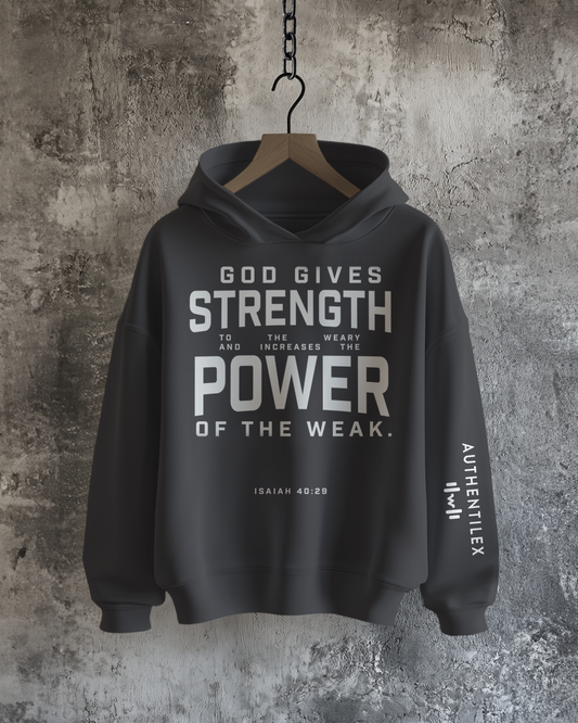 “STRENGTH & POWER” Unisex Premium Hoodie